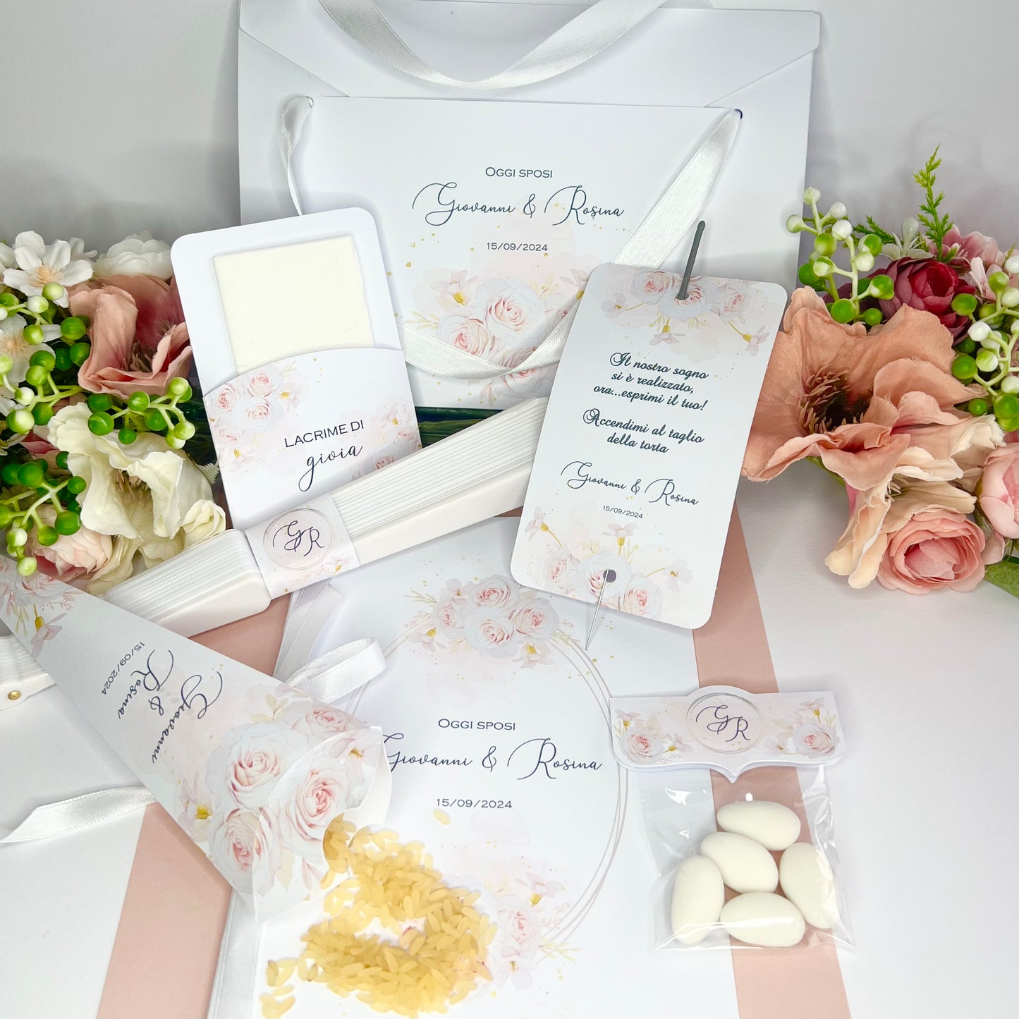 Wedding bag per matrimonio