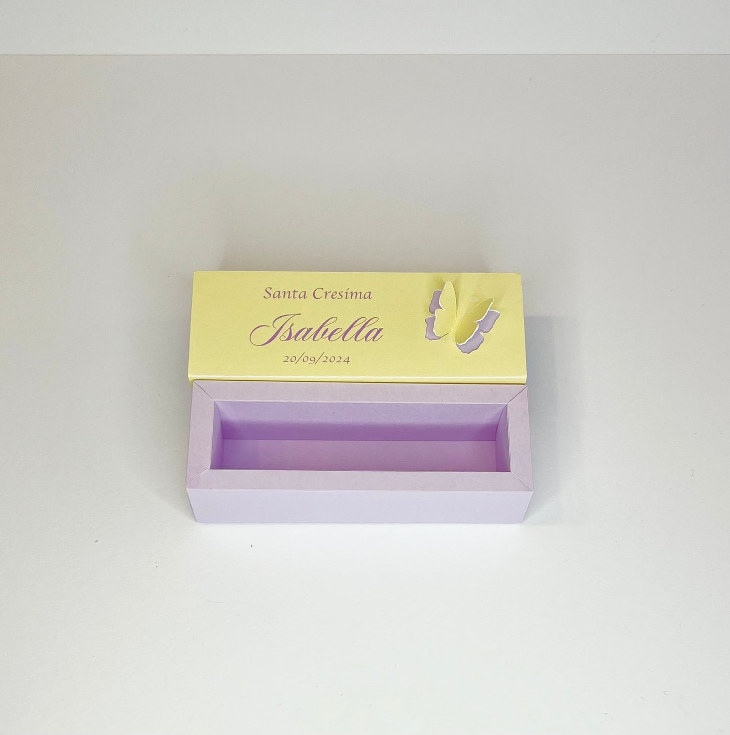 Scatolina porta confetti per nascita