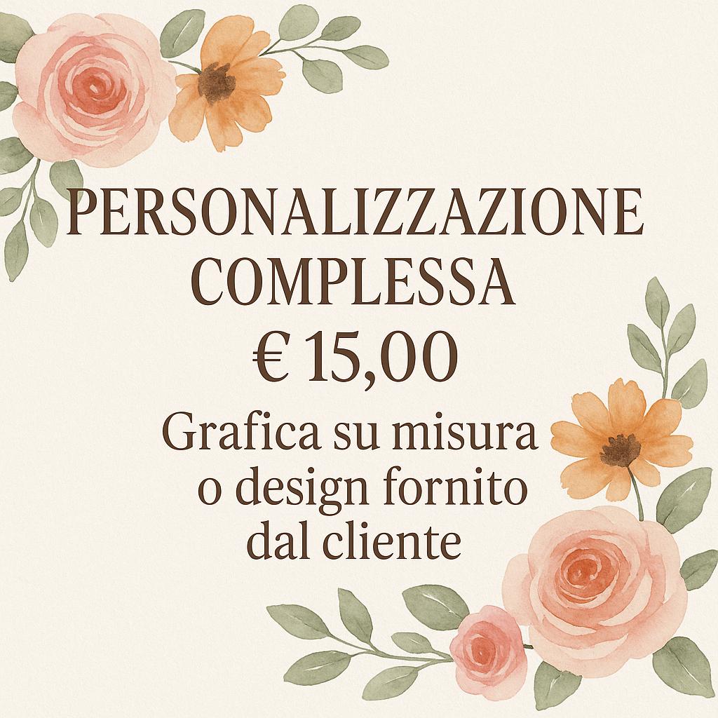 Personalizzazione Grafica su misura, modello Avanzato