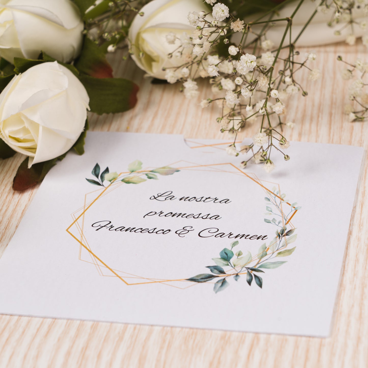 Invito per promessa di matrimonio