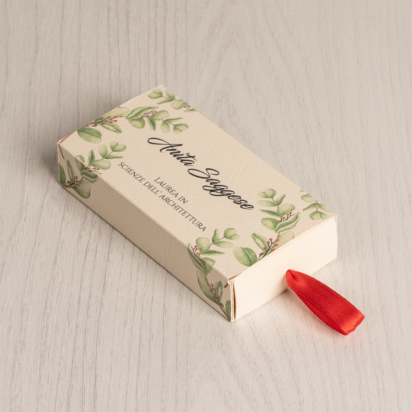 Scatolina porta confetti per laurea