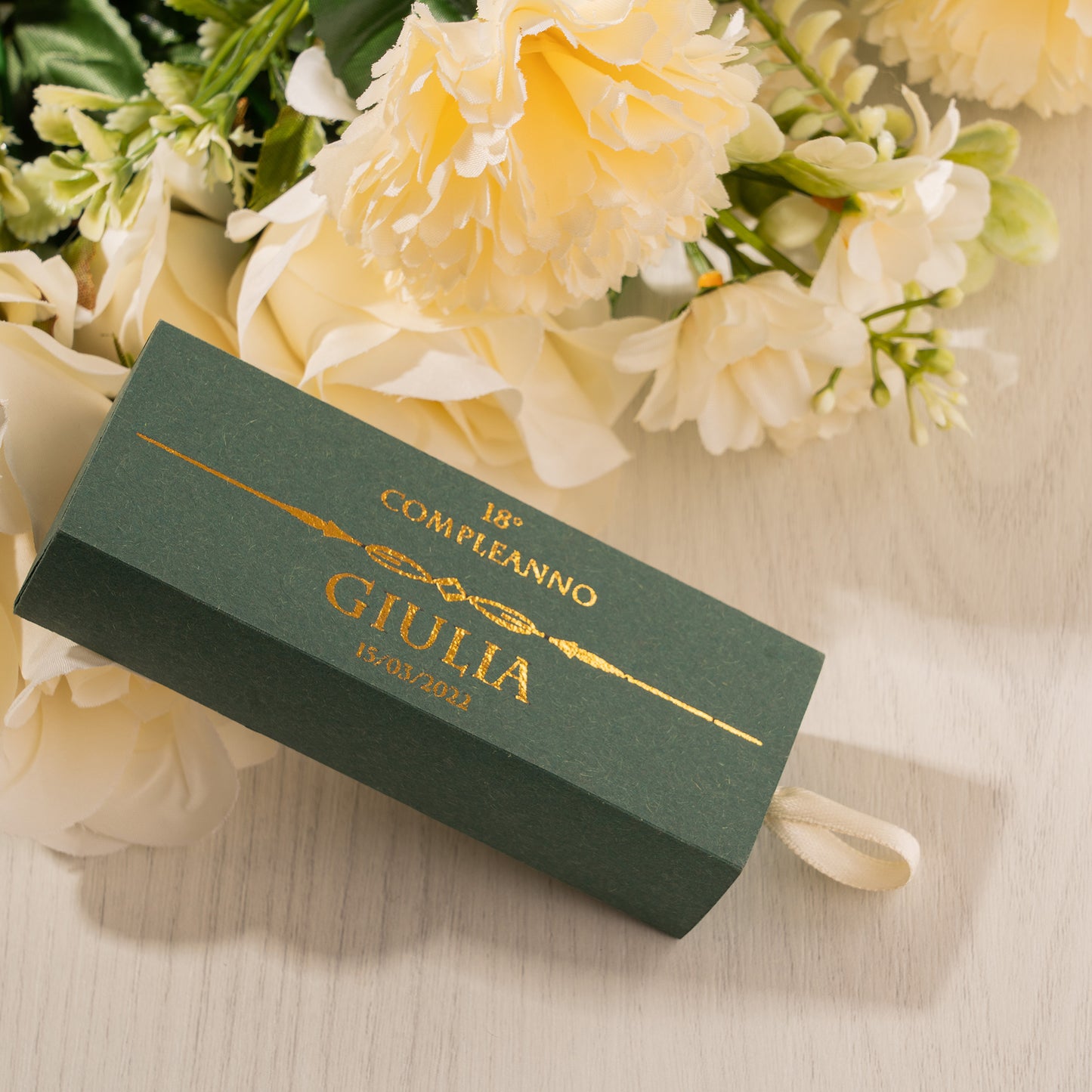 Scatolina porta confetti per compleanno