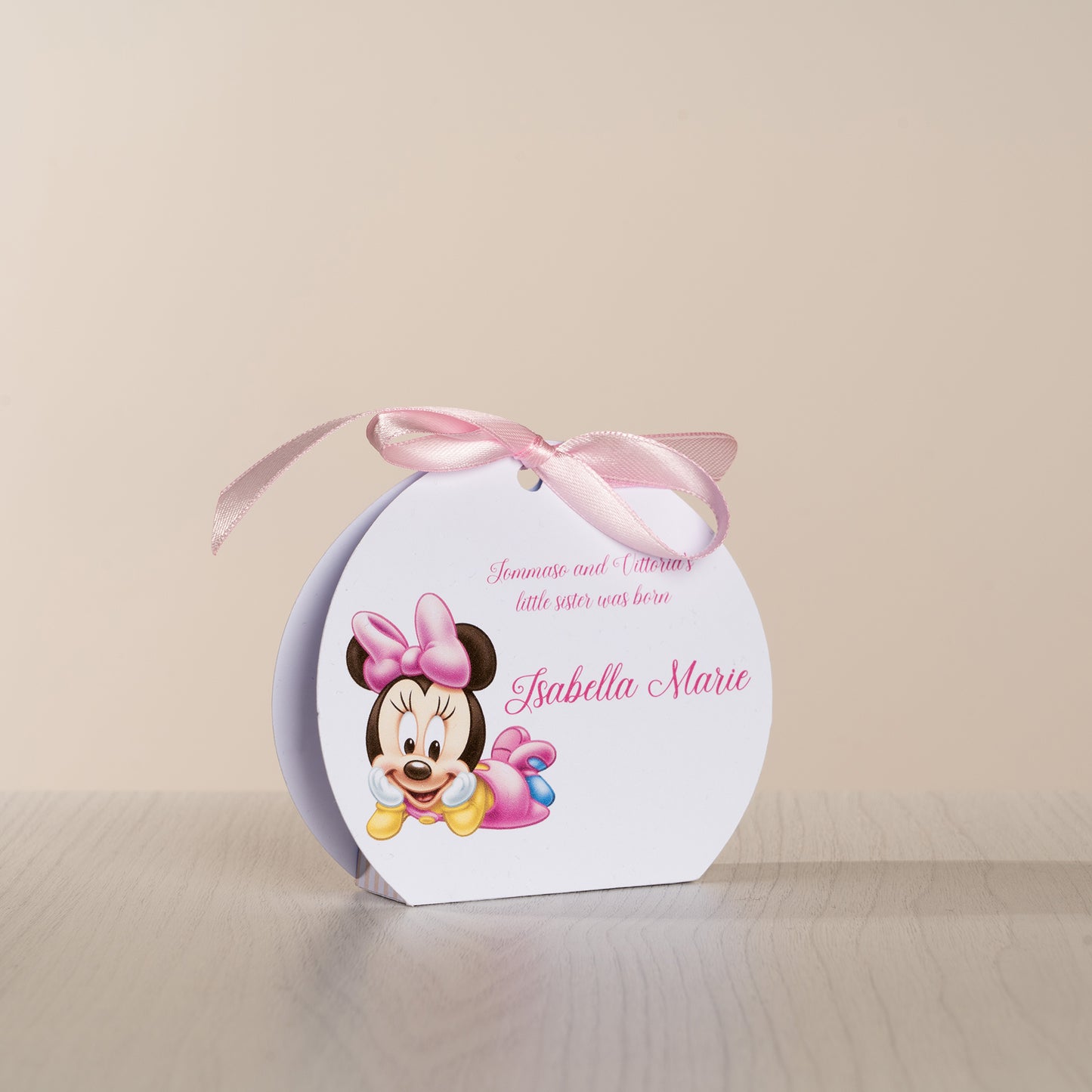 Scatolina porta confetti per nascita