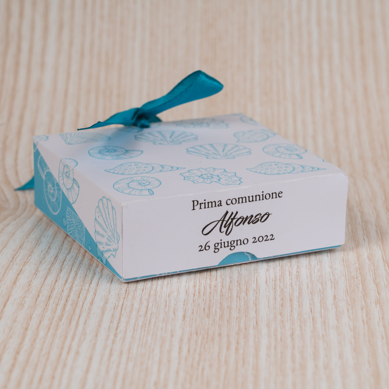 Scatolina porta confetti per comunione