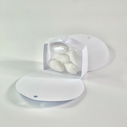 Scatolina Rotonda Maiolica – Variante Blu o Giallo/Blu – Personalizzata per Matrimonio & Eventi - Bomboniera Maioliche personalizzata