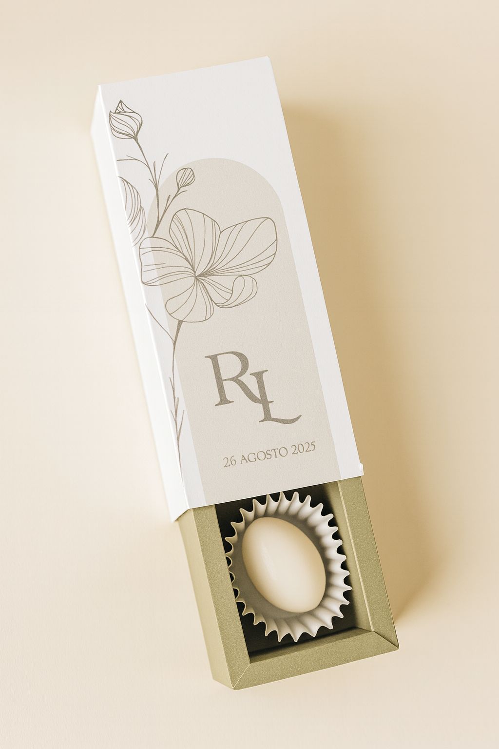 Scatolina porta confetti Matrimonio dal kit