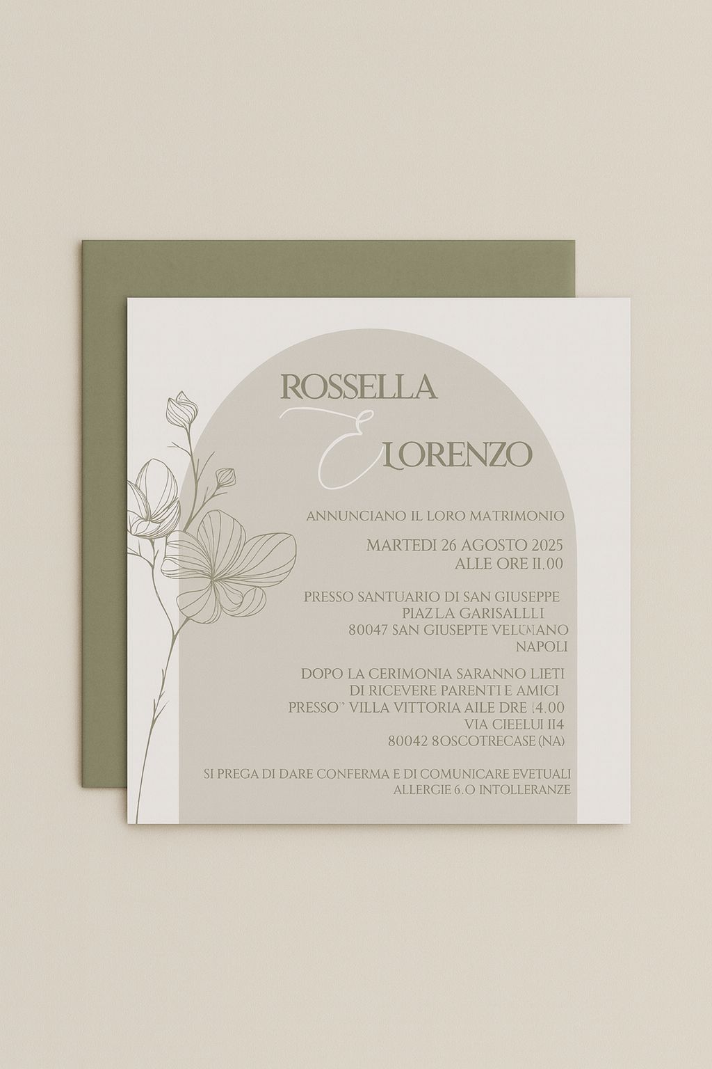 Scatolina porta confetti Matrimonio dal kit