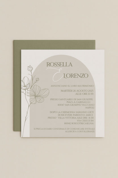 Scatolina porta confetti Matrimonio dal kit