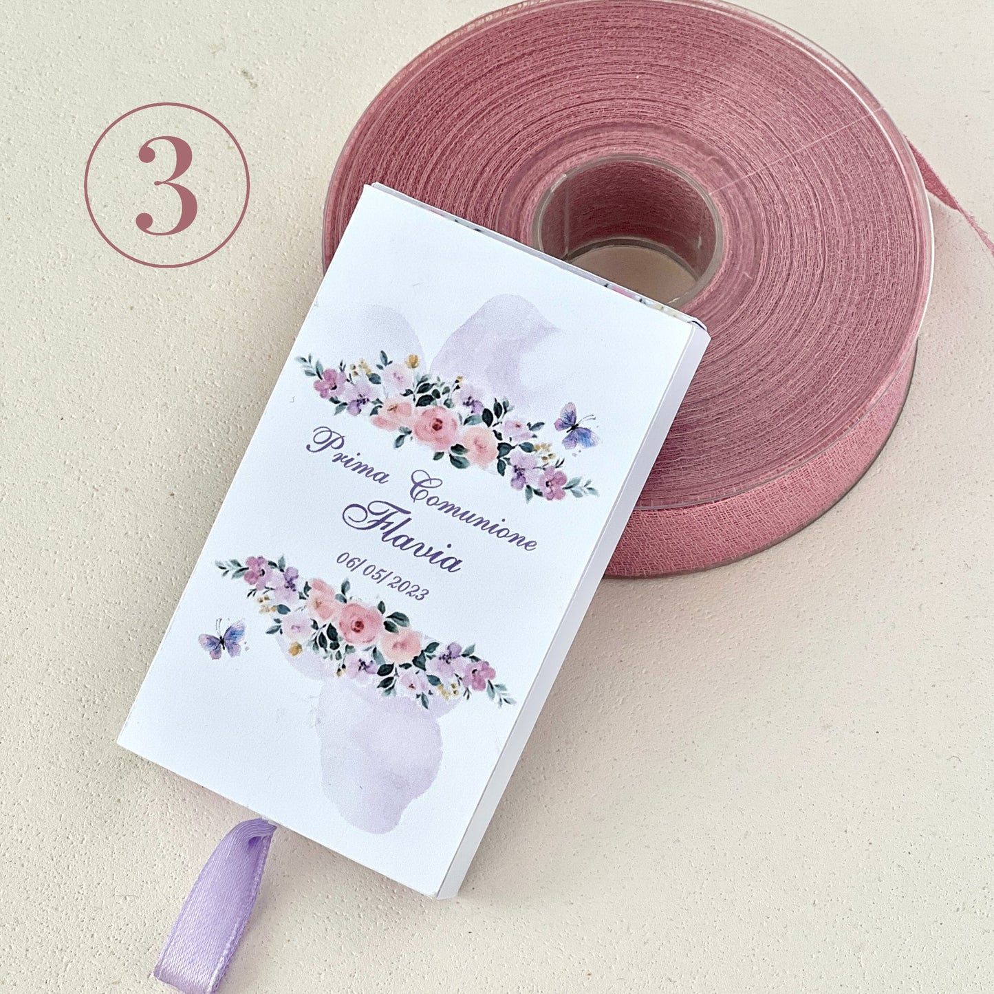 Scatolina Prima Comunione personalizzata – Box con cassetto – 3 grafiche disponibili – Porta confetti elegante - Bomboniera Personalizzata