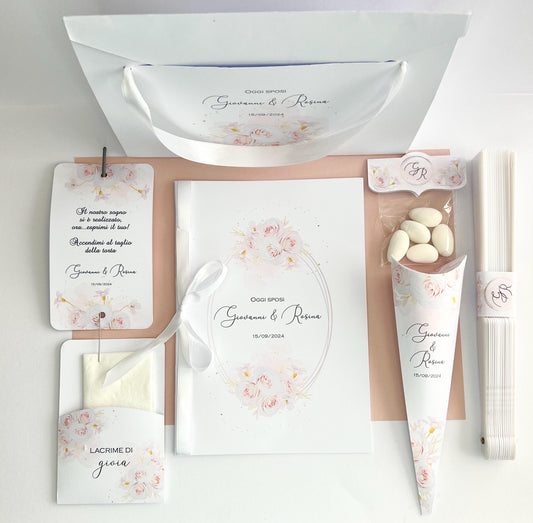 Wedding bag matrimonio personalizzate | Borse regalo per invitati nozze | Wedding favor bag handmade in Italy