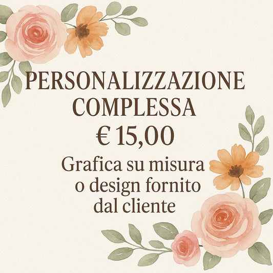 Personalizzazione Grafica su misura, modello Avanzato